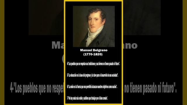 💪 Descubre las 7 Frases inspiradoras de Manuel Belgrano para triunfar en la vida🏆