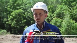 Расчистка просек у ЛЭП