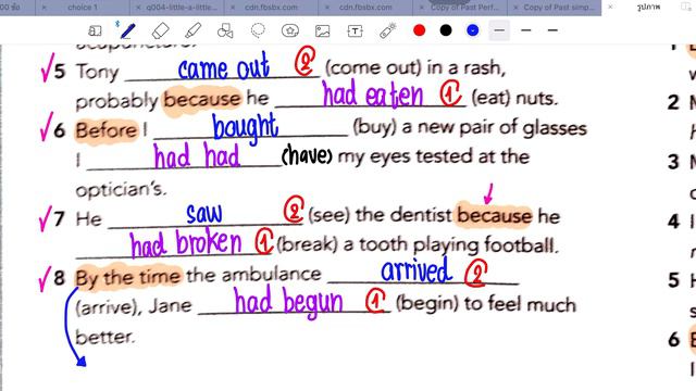 Past Perfect and Past Simple Tense M.2 By Teacher Ber смотреть онлайн