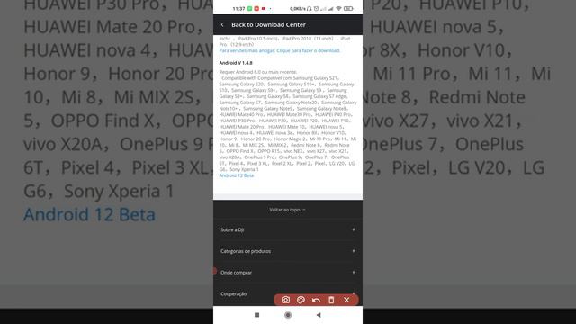 Seu celular não é compatível com DJI Fly? DJI Mini 2 смотреть онлайн