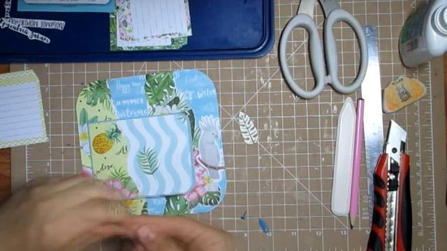 ВТОРОЙ РАЗВОРОТ / МАСТЕР-КЛАСС /АЛЬБОМ / Чип и Скрап / Tropical Paradise / Фабрика Декору смотреть онлайн