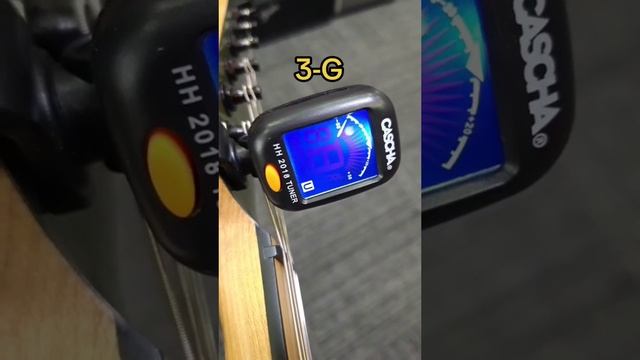 Как настроить гитару с помощью тюнера.mp4 смотреть онлайн