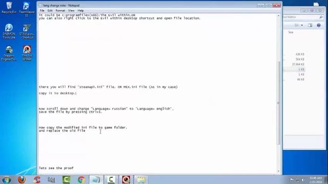 How to change language in The Evil within pc game смотреть онлайн