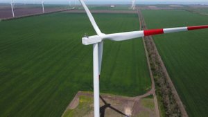 Ветропарк Порт Катон. Wind farm Port Katon, Russia.