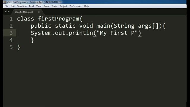 Compile and Run Java Program from Command Prompt
