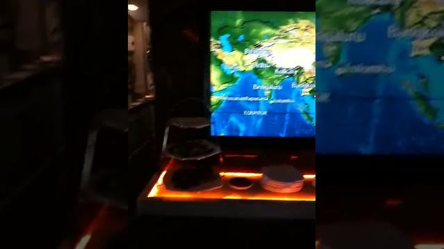 Bar in A380 business class