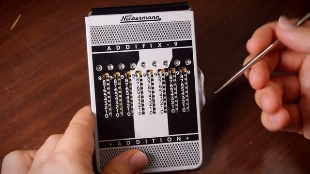 Pocket Mechanical Calculator - Addiator/Addifix смотреть онлайн