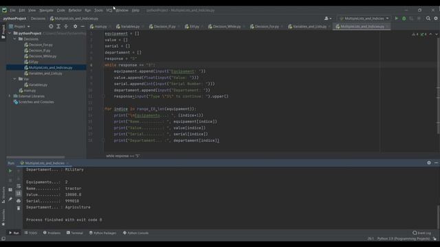 How to use and read LISTS in Python - #First steps in Python 6 смотреть онлайн