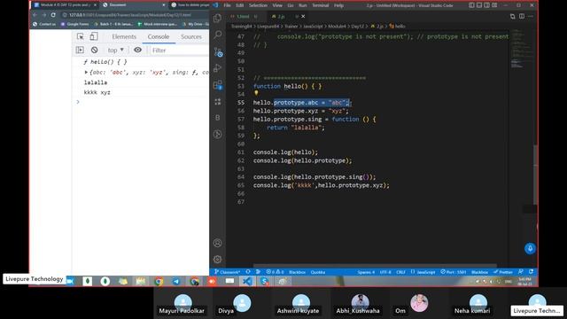 Js Module 04: Day 12 Prototype in function and new in Js in hindi -  8 July 2023 part 2