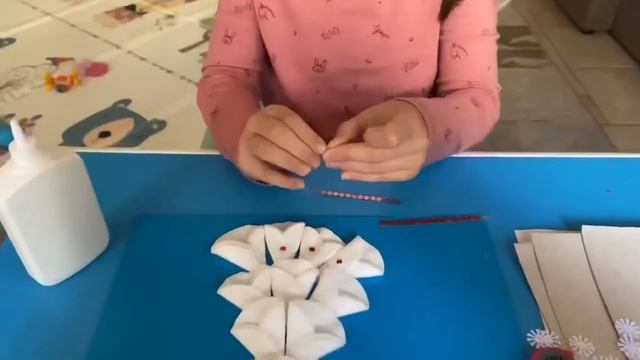 Ёлочка из ватных дисков от Марианы смотреть онлайн