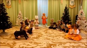 Музыкальная сценка  "Звери потеряли маму"