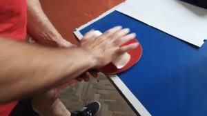 Микс шипов ветерана защитника. КШ Аndro(BLOWFISH) на губке 2.0мм на def ocнове Jolla. Переклейка.