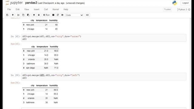 #3 Merge | Join | Data Science Tutorial | Python Pandas