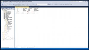 Работа с MS SQL Server Management Studio. Редактирование данных в таблице.
