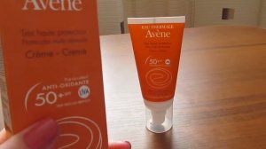 Солнцезащитный крем от Avene SPF 50+