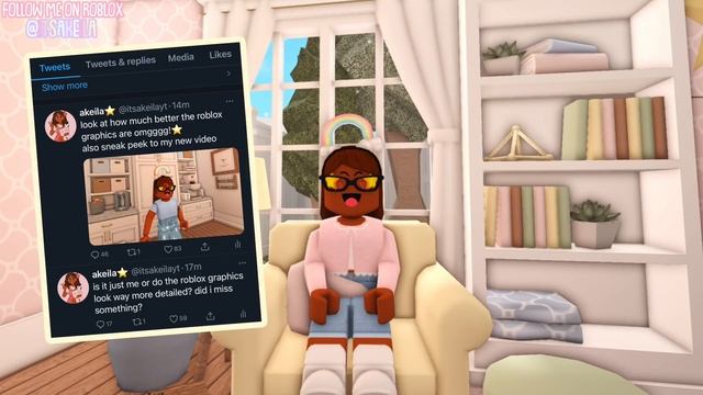 ROBLOX UPDATE? Better GRAPHICS! *STUNNING* смотреть онлайн