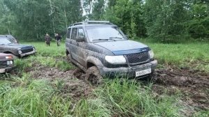 Дорвались до болота!УАЗ, луаз и Нива: экспедиция по бездорожью в пересеченной местности