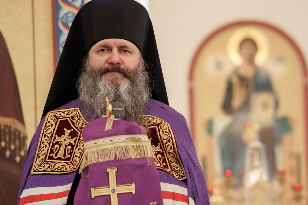 Проповедь епископа Феодосия за Божественной литургией в Неделю свт. Григория Паламы. 12.03. 2023 г.