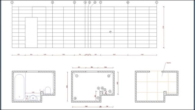 Раскладка плитки в ванной смотреть онлайн
