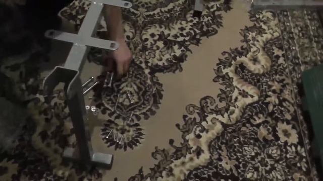 Силовая скамья DFC D307B, сборка смотреть онлайн