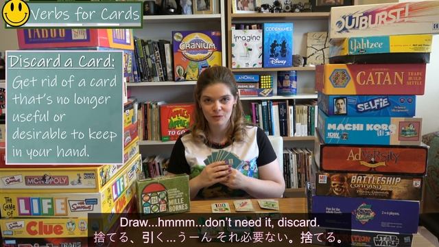 Board Game Vocabulary: Board Game and Card Game Expressions in English! / 英語のボードゲームとカードゲームの表現!
