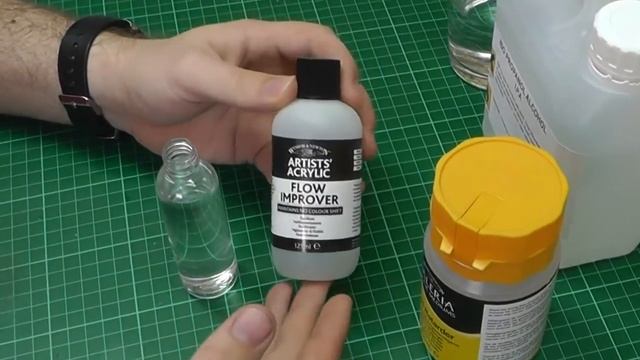 Замена разбавителя акриловой краски  Acrylic Home Brew Thinners   Tutorial