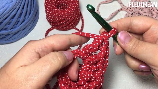 Мастер-класс  Сердечко - валентинка из трикотажной пряжи