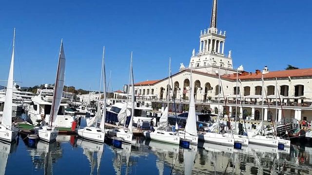 Сочи. Морской порт и Морской вокзал