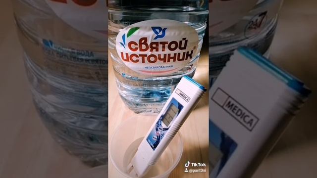 PPM Вода Святой источник water