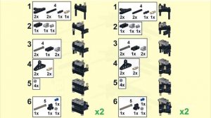 LEGO Technic Super Drift Car Building Instructions / Инструкция к дрифтовому шасси