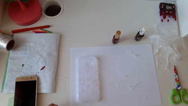 Чехол для телефона из горячего клея.Часть 3 смотреть онлайн