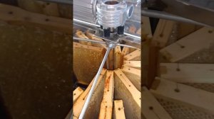 переделанная медогонка из хордовой в радиальную 3