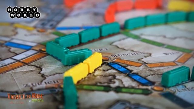 Настольная игра «Ticket to Ride: Европа» — обзор. смотреть онлайн