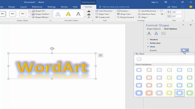 How to Create WordArt in Microsoft Word 2017 смотреть онлайн