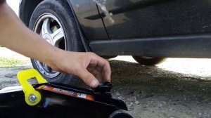 подкатной домкрат "Ермак" с "Алиэкспресс"