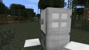 Как сделать холодильник в minecraft