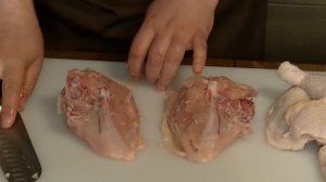 Как разделать курицу на части / Правильная разделка курицы (бройлера) дома