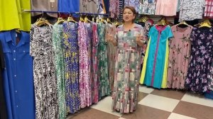 ХЛОПКОВЫЕ ПЛАТЬЯ ИЗ ШТАПЕЛЯ?/ ЛЕТО 2023⛱️/САДОВОД