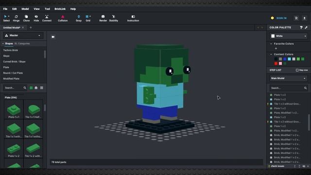 ПОПУЛЯРНЫЕ ПЕРСОНАЖИ ИЗ LEGO | Зомби из Minecraft в Studio смотреть онлайн