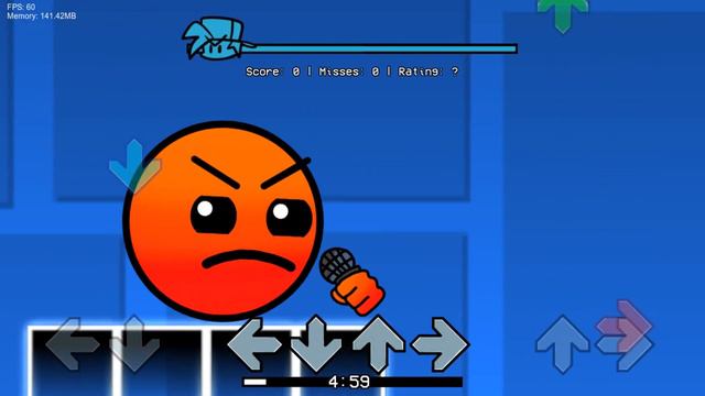 FNF' Geometry Dash 2.2 All BEST NEWEST MODS | FIRE IN THE HOLE | Lobotomy | FNF Mod смотреть онлайн