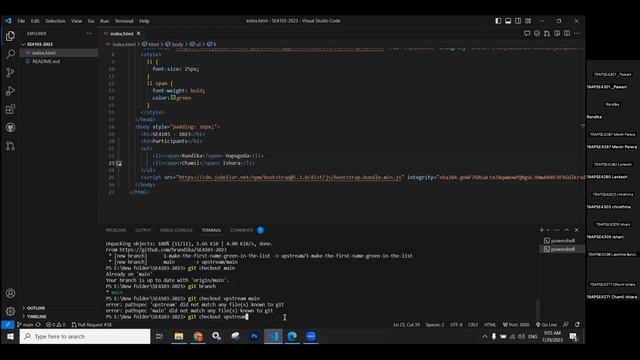 02. Git rebase and merge. Conflict resolution with branches смотреть онлайн