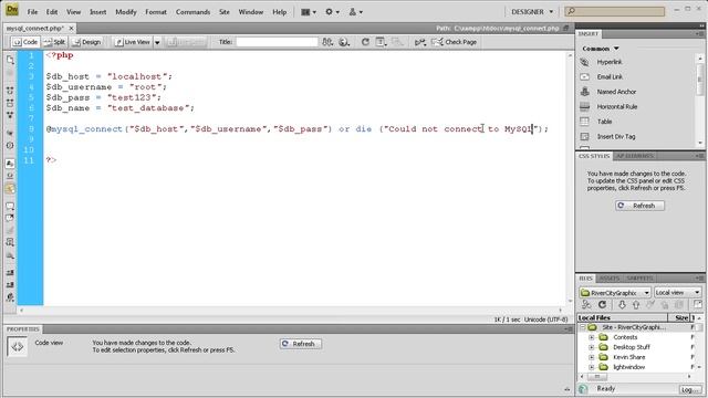 PHP MySQL Tutorial: Connect to a MySQL Database -HD-