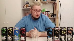 ПРОБУЮ ВСЕ ВКУСЫ GORILLA ENERGY / ENERGY TEA / ВСЕ ВКУСЫ ГОРИЛЛА ЭНЕРДЖИ / ЭНЕРГЕТИЧЕСКИЙ ЧАЙ