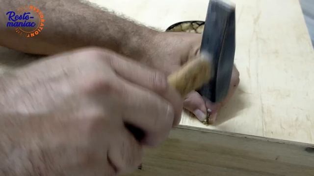 Antique Wooden Suitcase Restoration