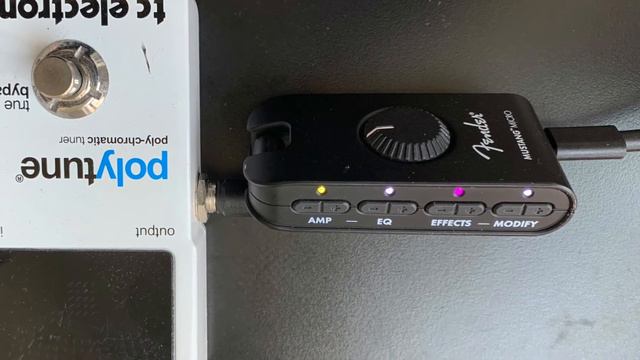 Fender Mustang Micro recording with Bluetooth backing track #mustangmicro #homerecording