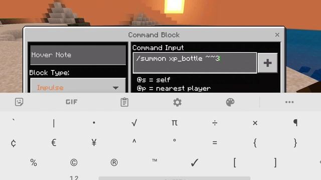 Minecraft Xp orb Fountain Tutorial  command block hack
