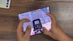 Samsung Z Fold 5 Bgmi Test/Samsung Fold 5 pubg gameplay