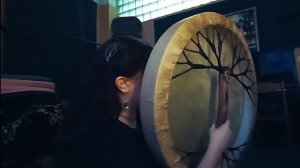 звучание шаманского бубна