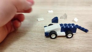 Собираем простой болид формулы 1 из конструктора LEGO
