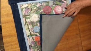 Как сделать объёмную текстильную рамку для панно.